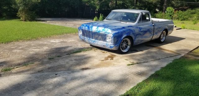 1971 Silver Chevrolet C-10 SWB truck