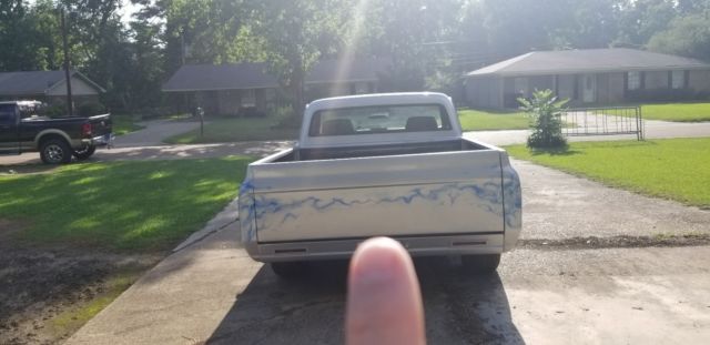 1971 Silver Chevrolet C-10 SWB truck