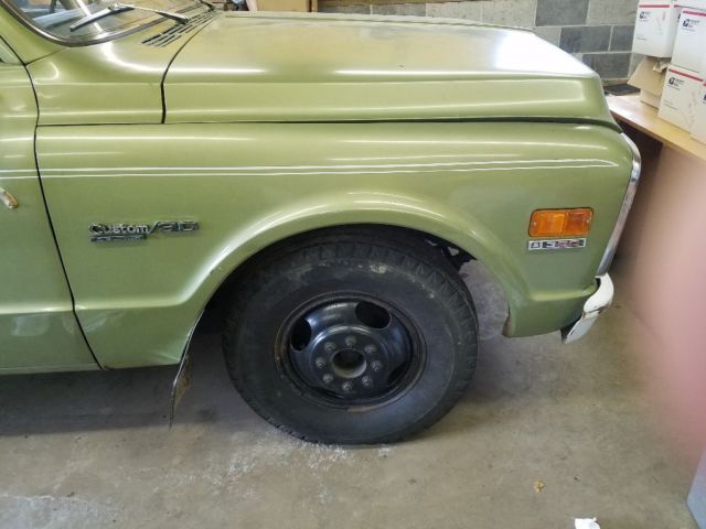 1971 Green Chevrolet Other Standard Cab Pickup