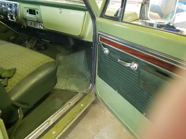 1971 Green Chevrolet Other Standard Cab Pickup