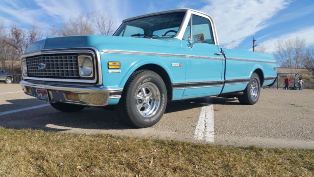 1971 Blue Chevrolet C-10