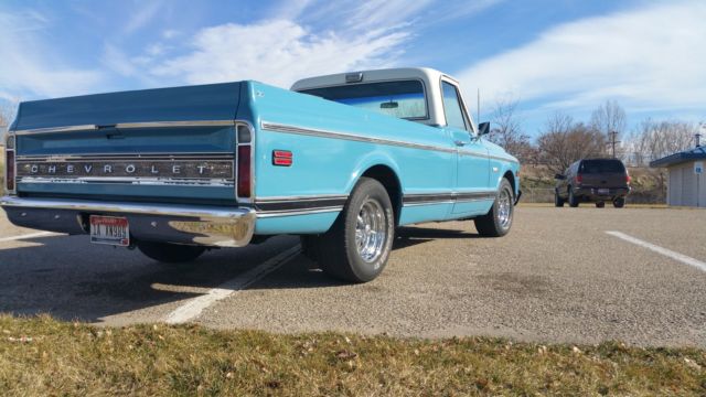 1971 Blue Chevrolet C-10