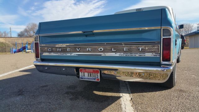 1971 Blue Chevrolet C-10