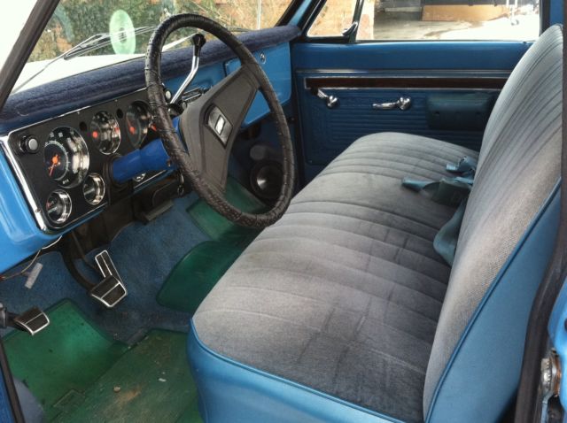 1971 Blue Chevrolet C-10