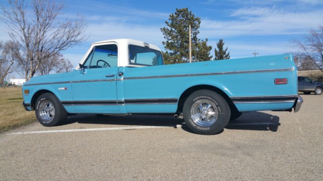 1971 Blue Chevrolet C-10