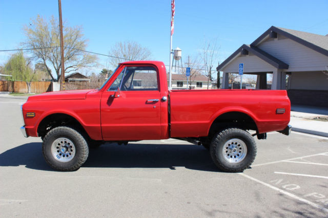 1971 Red Chevrolet C-10 Pickup Truck