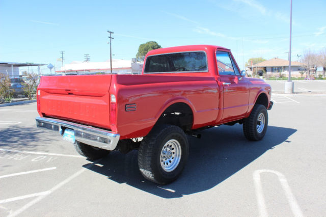 1971 Red Chevrolet C-10 Pickup Truck
