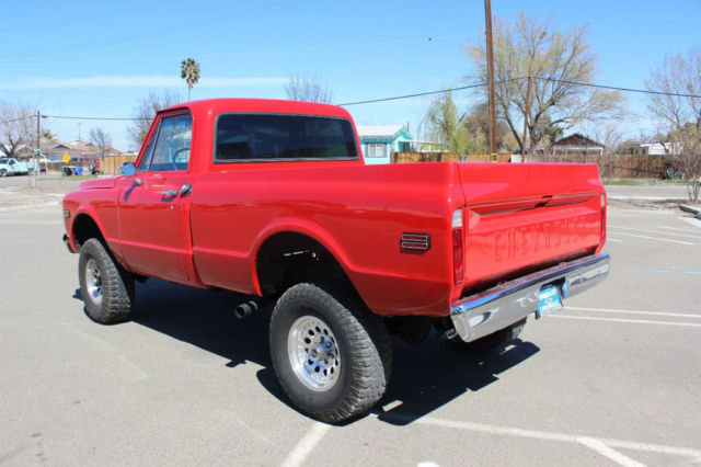1971 Red Chevrolet C-10 Pickup Truck