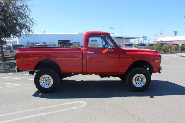 1971 Red Chevrolet C-10 Pickup Truck