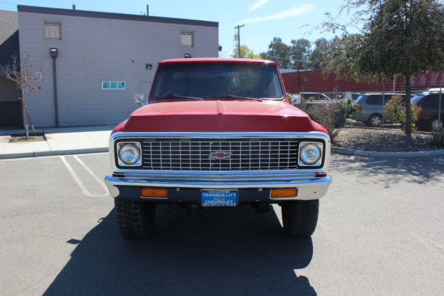 1971 Red Chevrolet C-10 Pickup Truck