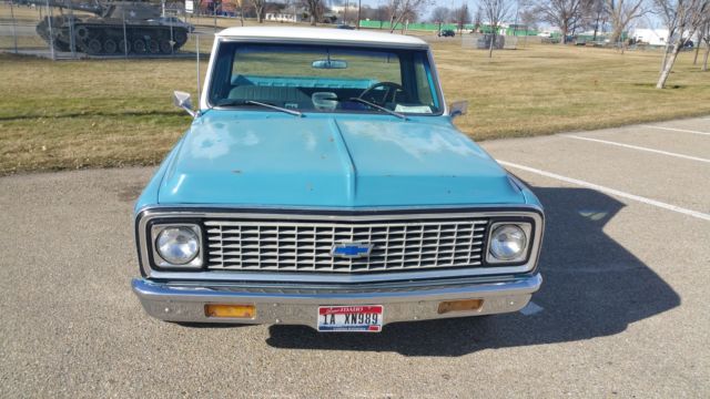 1971 Blue Chevrolet C-10