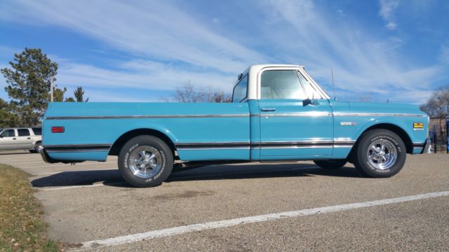1971 Blue Chevrolet C-10