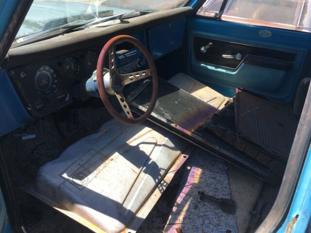 1971 Blue Chevrolet C-10