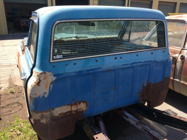 1971 Blue Chevrolet C-10