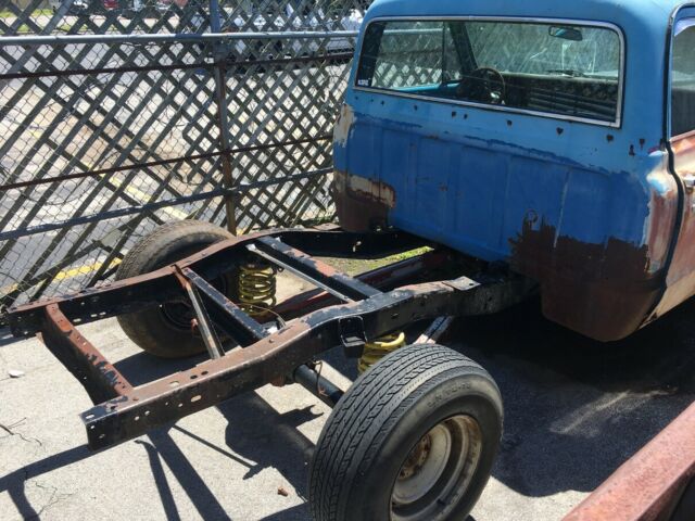1971 Blue Chevrolet C-10