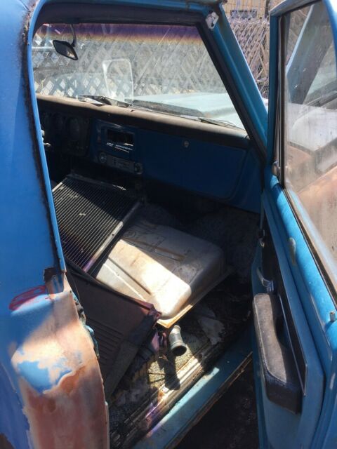 1971 Blue Chevrolet C-10