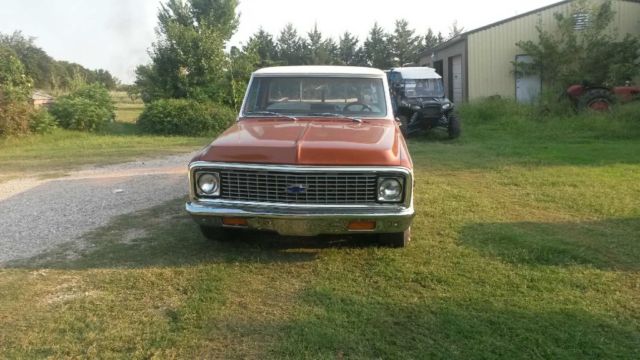 1971 Copper Chevrolet C-10 Standard Cab Pickup