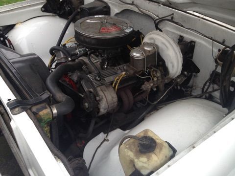 1971 White Chevrolet C-10 Pick up