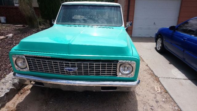1971 Teal Chevrolet C-10