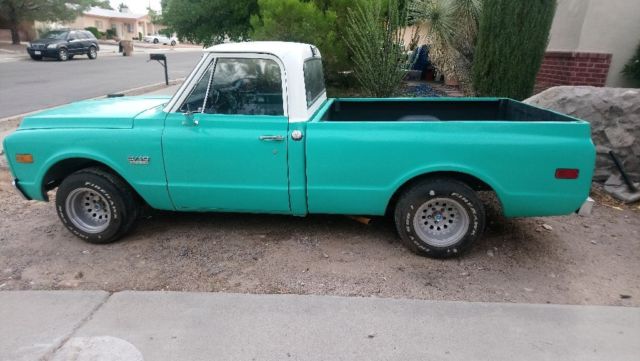 1971 Teal Chevrolet C-10