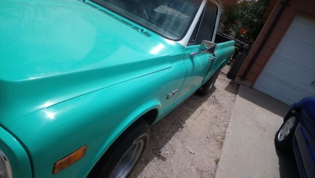 1971 Teal Chevrolet C-10