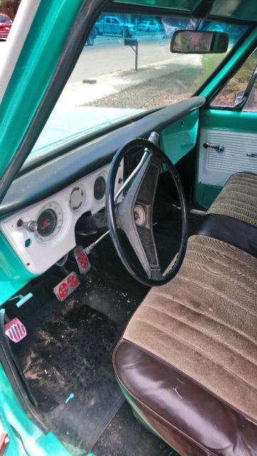 1971 Teal Chevrolet C-10