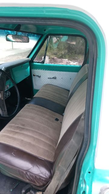 1971 Teal Chevrolet C-10