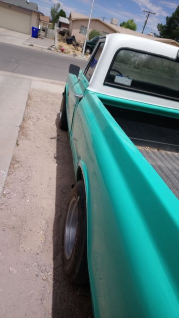 1971 Teal Chevrolet C-10