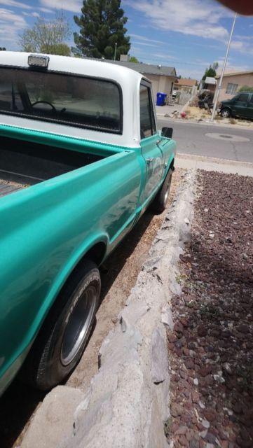 1971 Teal Chevrolet C-10