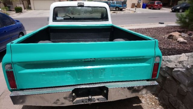 1971 Teal Chevrolet C-10
