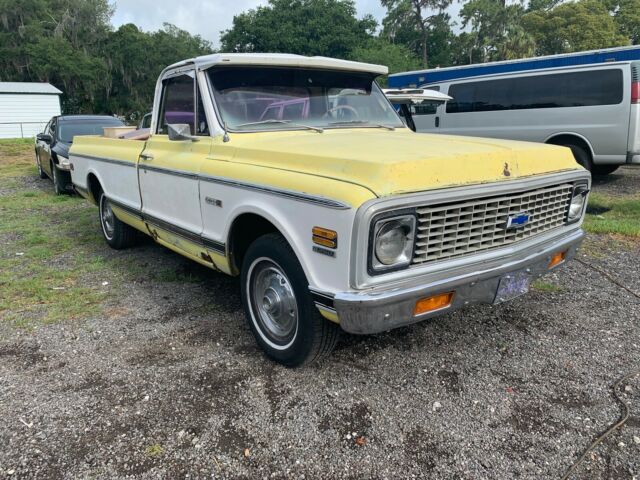 1971 Yellow Chevrolet C-10 Standard Cab Pickup