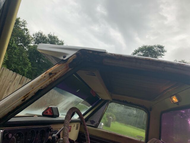 1971 Yellow Chevrolet C-10 Standard Cab Pickup