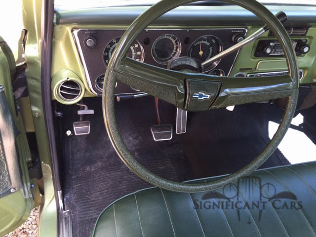 1971 Green Chevrolet C-10 Standard Cab Pickup