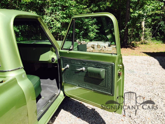 1971 Green Chevrolet C-10 Standard Cab Pickup