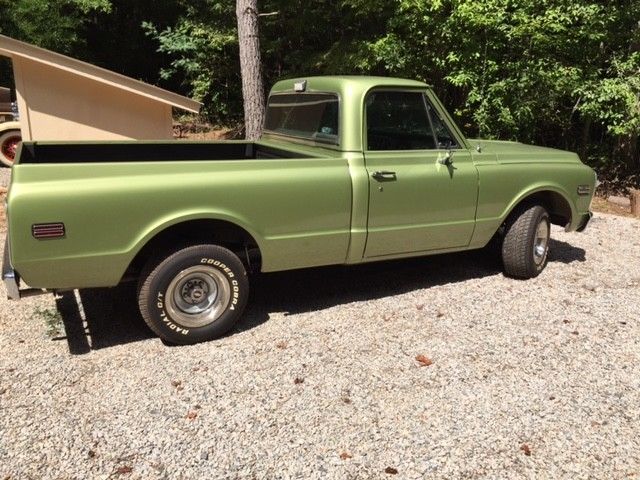 1971 Green Chevrolet C-10 Standard Cab Pickup