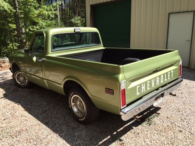 1971 Green Chevrolet C-10 Standard Cab Pickup