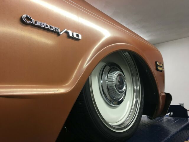 1971 Gold Chevrolet C-10 Standard Cab Pickup