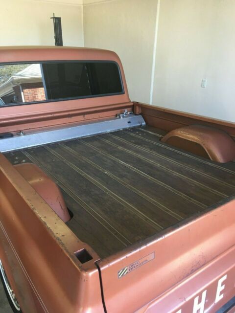 1971 Gold Chevrolet C-10 Standard Cab Pickup