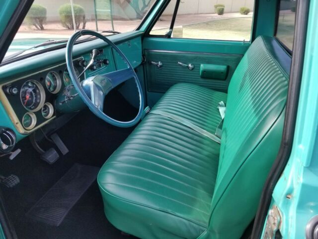 1971 Teal Chevrolet C-10 Standard Cab Pickup