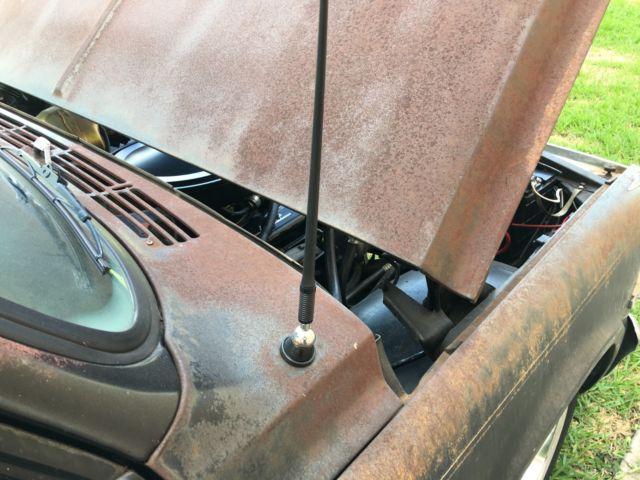 1971 Black Chevrolet C-10 truck