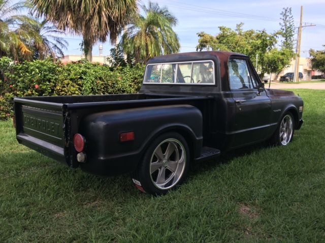 1971 Black Chevrolet C-10 truck