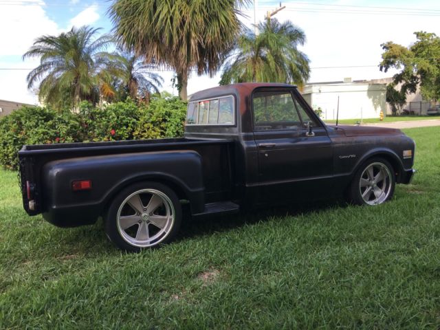 1971 Black Chevrolet C-10 truck