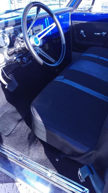 1971 Silver/blue Chevrolet Chevelle Truck