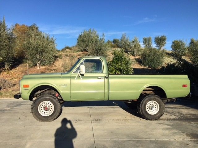 1971 Olive green Chevrolet C20 C20