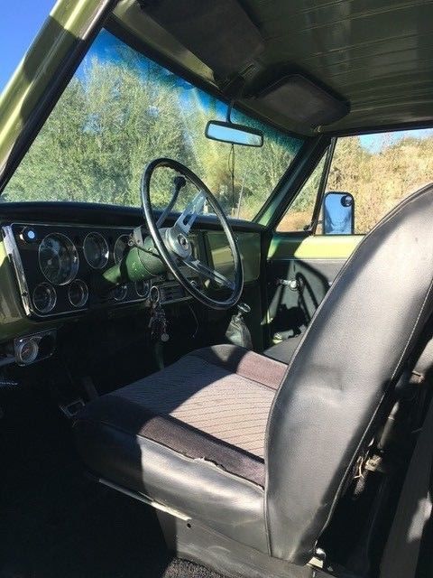 1971 Olive green Chevrolet C20 C20