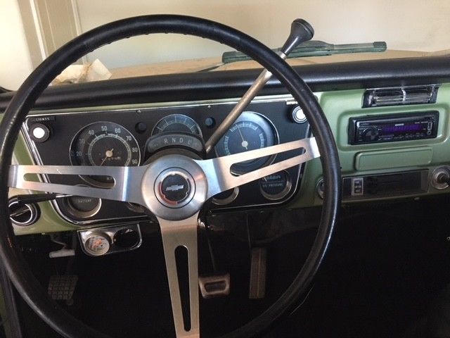 1971 Olive green Chevrolet C20 C20