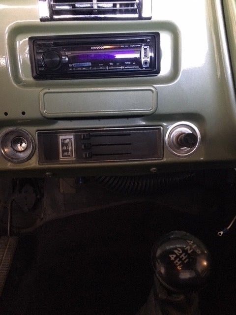 1971 Olive green Chevrolet C20 C20