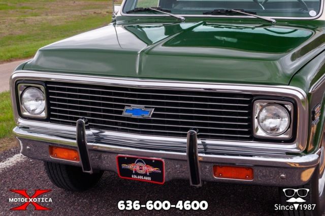 1971 White over Dark Olive Chevrolet Other Pickups Truck