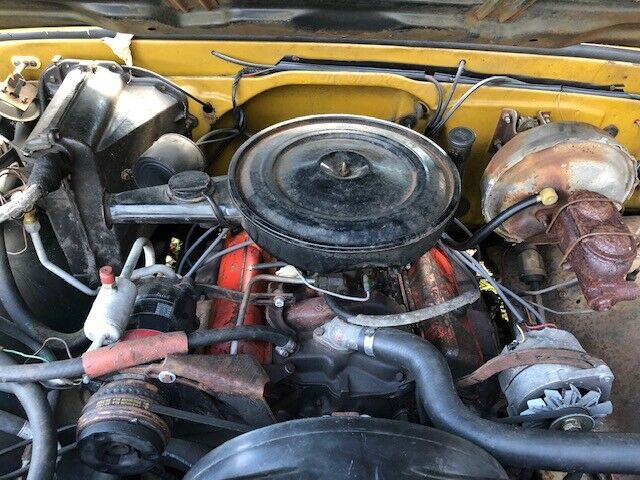 1971 Yellow Chevrolet C20