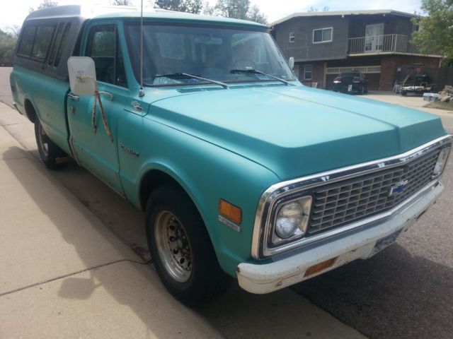 1971 Yellow Chevrolet C/K Pickup 2500 Fleetside pickup